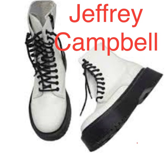 Jeffrey Campbell Shoes - Jeffrey Campbell Platform Sopas Lugged Lave Up boots, worn once.Women size : 8.5